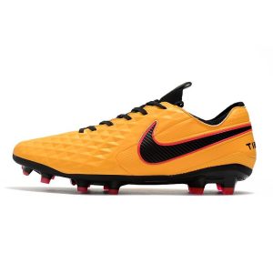 Nike Tiempo Legend VIII Elite FG oranžový Černá